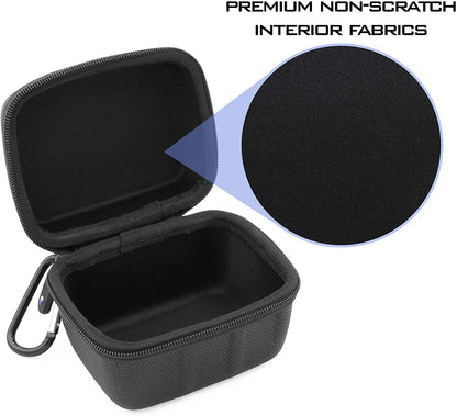 Carry Case Compatible with Zoom F3 Field Recorder Portable 2-Input Track Recorder - Carrying Case Only with Carabiner