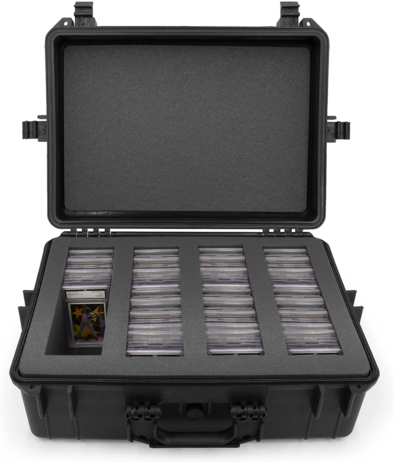 Graded Card Storage Box 160+ Sports Card Case Compatible with BGS