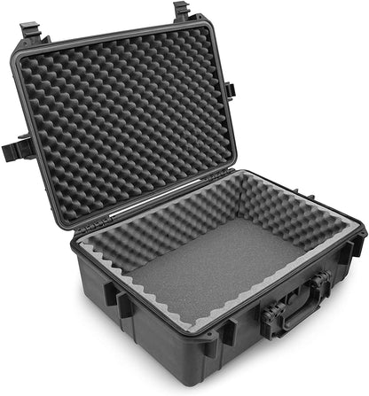Waterproof Audio Mixer Case Compatible with Behringer Xenyx X1222USB X1622USB X1204USB Channel Interface Fits 17.0" x 12.1" x 5.0" Mixing Board and Accessories
