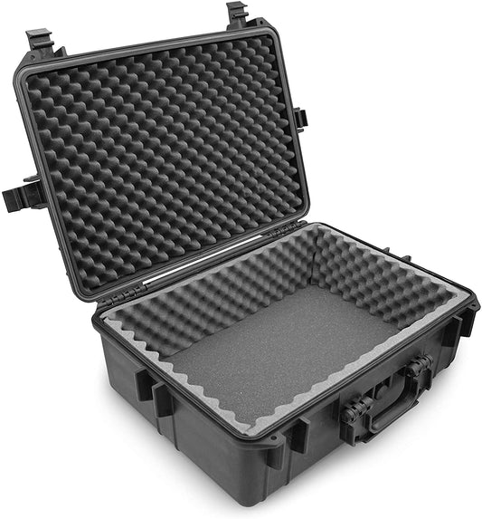 Waterproof Audio Mixer Case Compatible with Behringer Xenyx X1222USB X1622USB X1204USB Channel Interface Fits 17.0" x 12.1" x 5.0" Mixing Board and Accessories