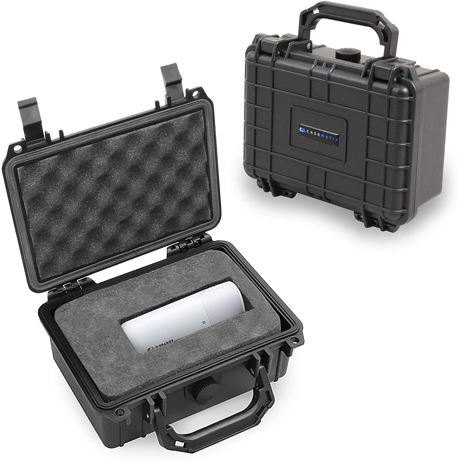 Basics Small Hard Camera Carrying Case Waterproof Carry-on