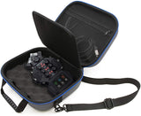 CASEMATIX Travel Case Compatible with Zoom H8 Handy Recorder - Hard Shell Carrier for Audio Recorder and Accessories with Adjustable Shoulder Strap