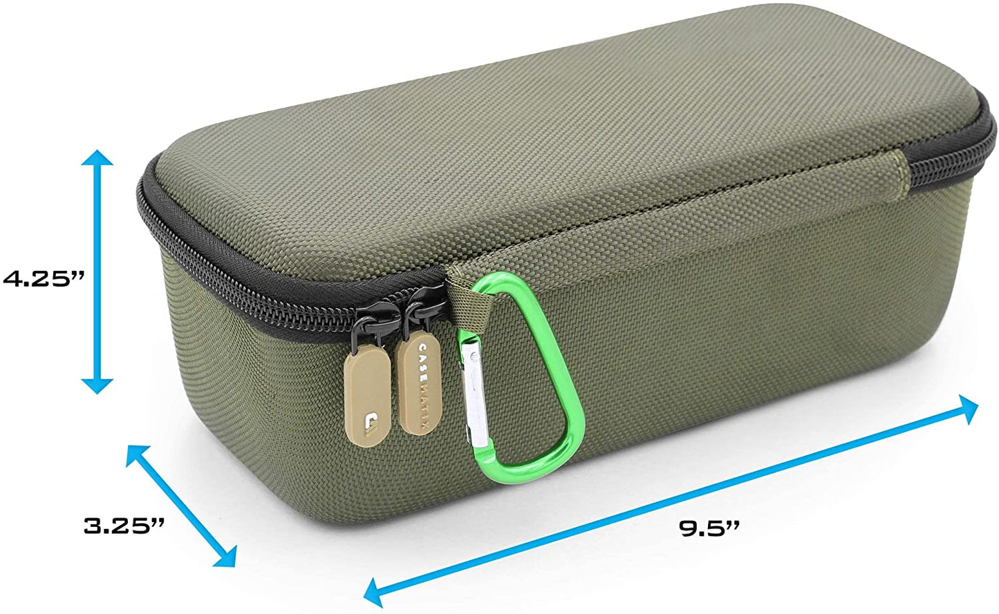 Carry Case Compatible with Bose Soundlink Flex Bluetooth Speaker and Charge Cable, Includes Clip On Carabiner and Rugged Exterior