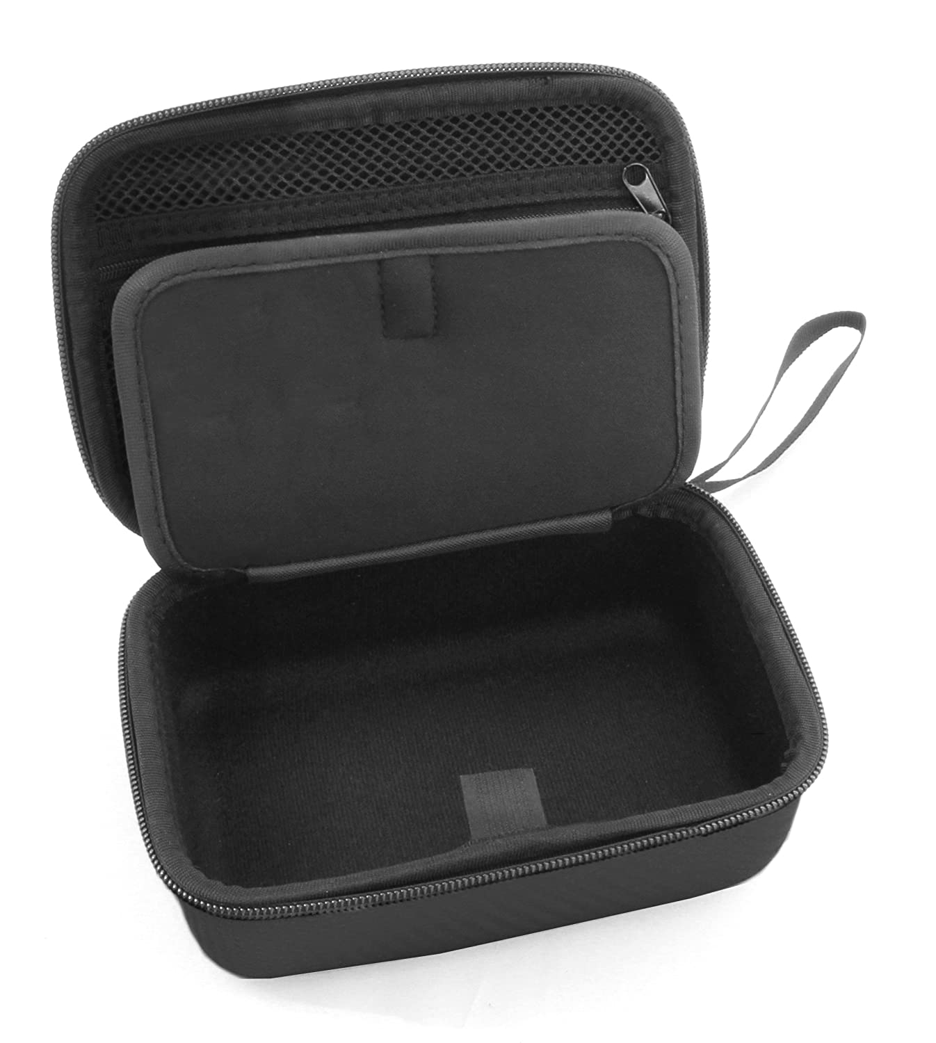 Trimmer Case compatible with Babyliss Pro Clippers & Cordless Accessories - Hard Shell Travel Case with Padded Divider, Wrist Strap Included