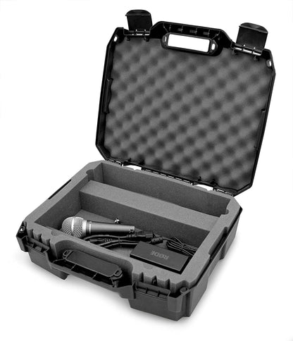 Podcast Equipment Hard Case Compatible With RodeCaster Pro, Podcasting Microphone and Podmic Audio Mixer Accessories