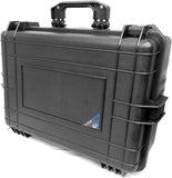 Casematix Waterproof Travel Case Fits Square Register POS System Stand and Accessories, Impact Resistant Foam