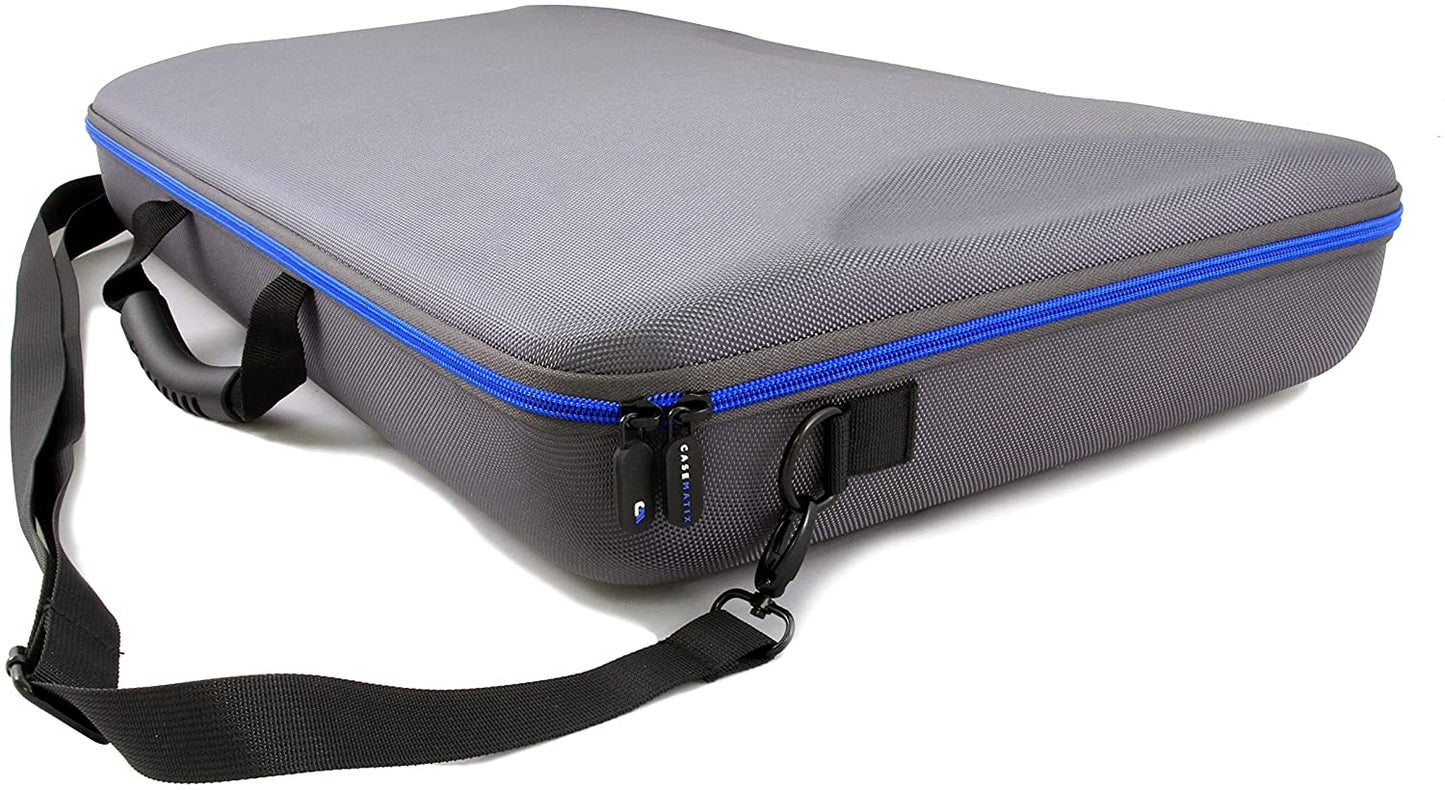 Studio Mixer Case Compatible with Rode RODECaster Pro Podcast Production Studio, Podcasting Microphone and Accessories with Carry Strap