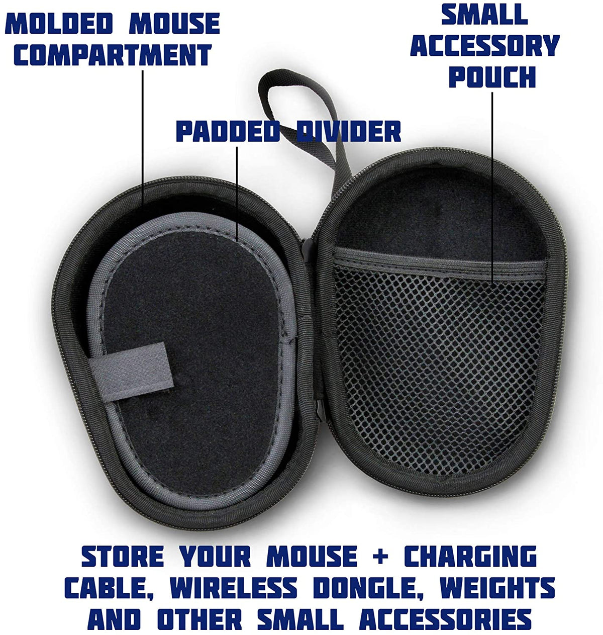 Esports Mouse Case for Gaming Mice - Compatible with Logitech G Pro, G600, G602 / Razer Mamba, DeathAdder Elite, Naga Trinity, Corsair Harpoon & More!