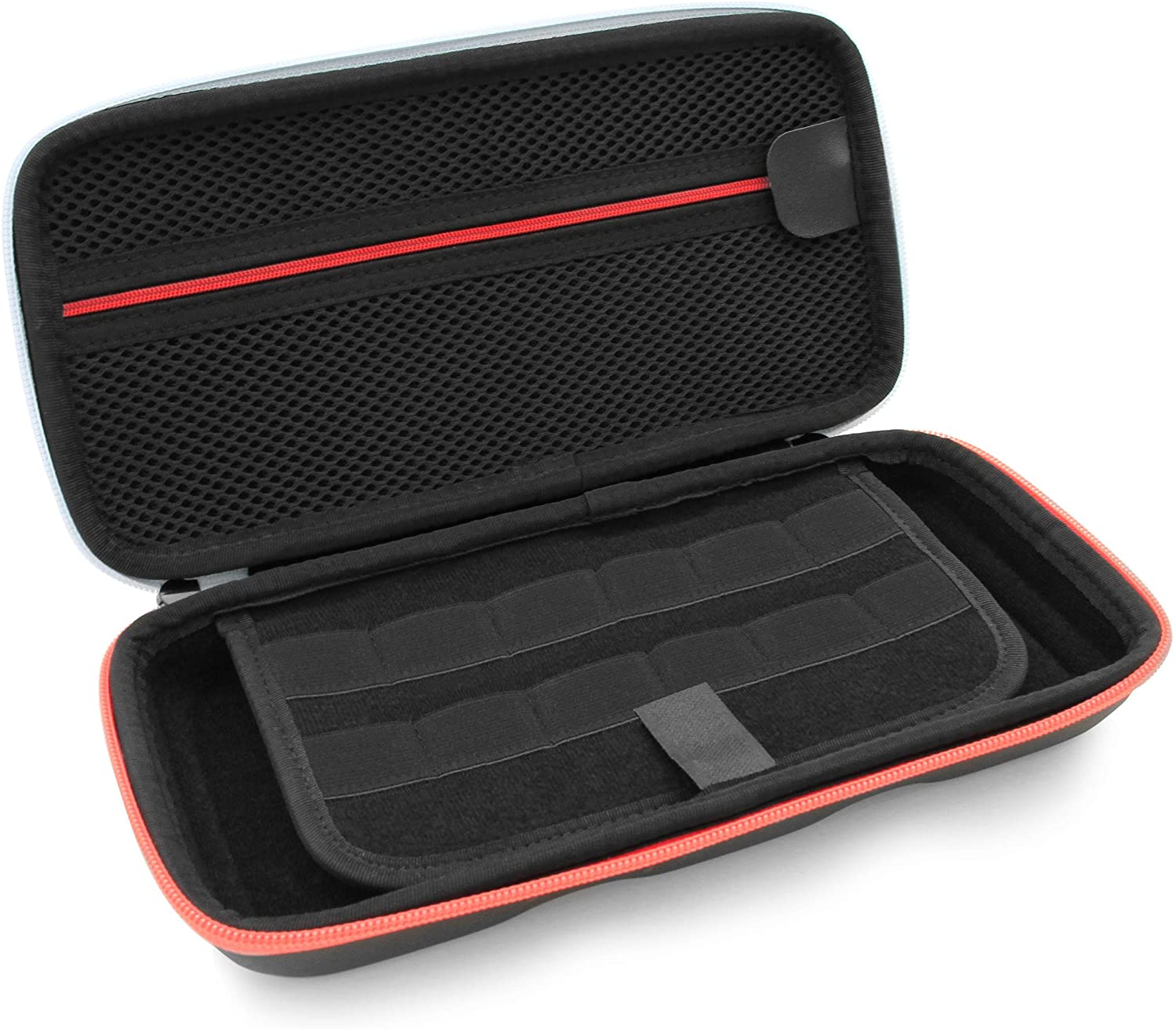 Nintendo Switch black + Red store Case