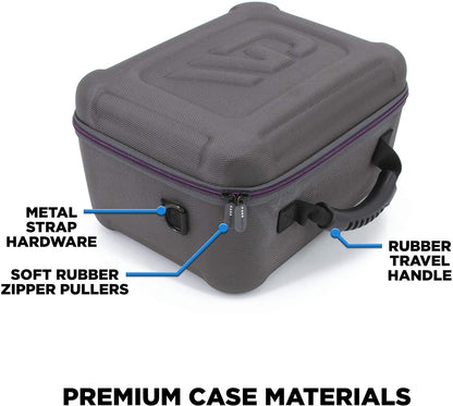 Hard Shell Travel Case Compatible with Oculus Quest 2 - Protective Oculus Quest 2 Case with Impact-Absorbing Foam and Shoulder Strap