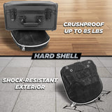 CASEMATIX Hat Travel Case for Baseball Caps with Crush-Resistant Hard Shell Outer