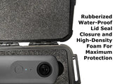 CASEMATIX Waterproof Camera Case Compatible with Ricoh Theta V 360, Theta S and SC 360 Degree Spherical Digital Cameras