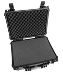 CASEMATIX Waterproof Travel Case Compatible with VR Gaming Headset & Accessories - 16" Hard Shell Crushproof Case Storage with Customizable Foam
