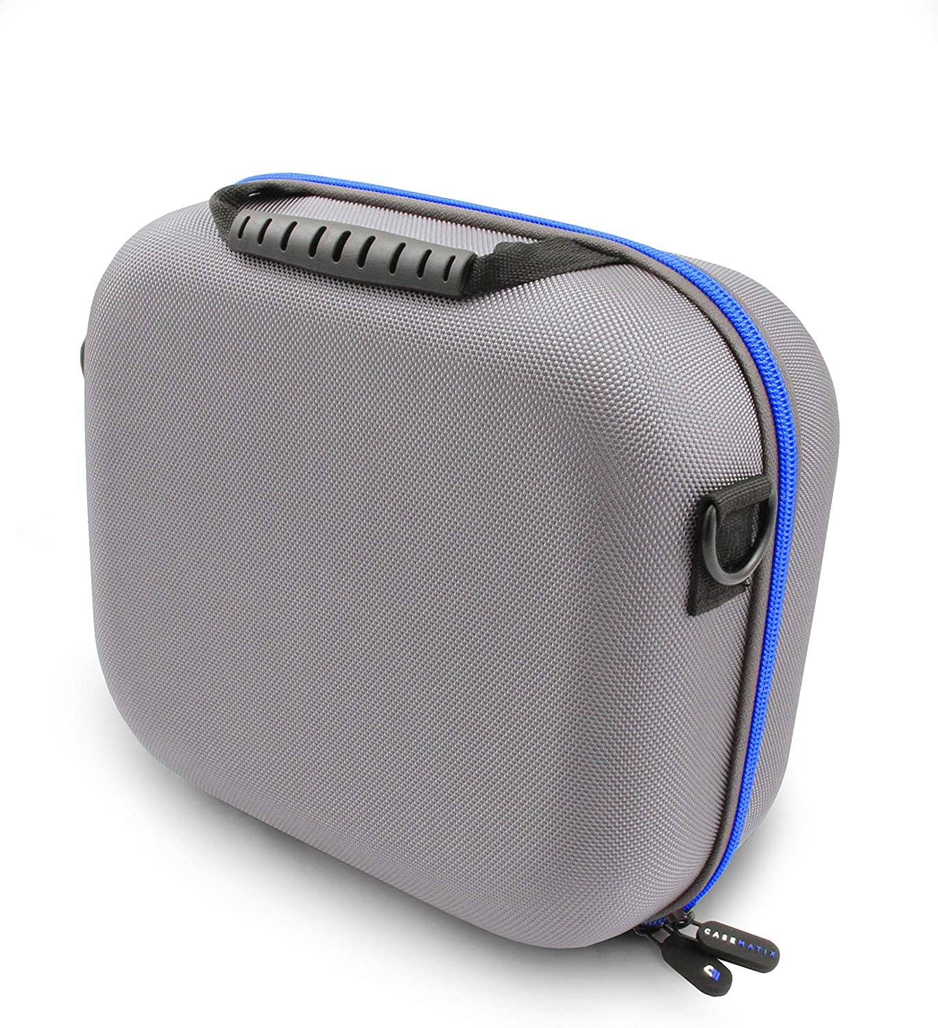 Travel Toy Case Compatible with 4 Ninja Bots Interactive Battling Robots - Hard Shell Protection with Gel Padded Divider, Handle Shoulder Strap