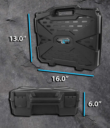 Hard Case Compatible with Meta Quest 3S or Quest 2 with VR Gaming Headset & Accessories - Customizable Foam fits Elite Strap and More