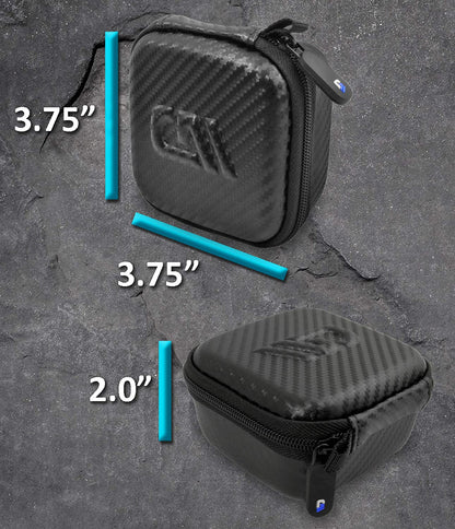 Clip On Diskus Asthma Inhaler Medicine Travel Case for Children and Adults to Protect Advair, Flovent and Serevent Dry Powder Medication