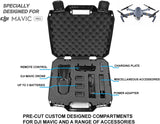 CASEMATIX Travel Case Compatible with DJI Mavic 2 Pro Drone Quadcopter and Accessories