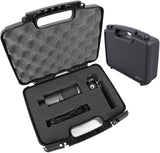 CASEMATIX Microphone Hard Case Compatible with Audio Technica ATR2500x, ATR2100X, AT2035, AT2020, ATR2100 USB, AT2031, ATR2500, AT2050, AT2022 & More