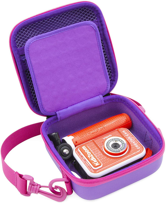 CASEMATIX Camera Case Compatible with VTech KidiZoom Creator Cam Video Camera and Vtech Kidizoom Camera Accessories, Includes Case Only