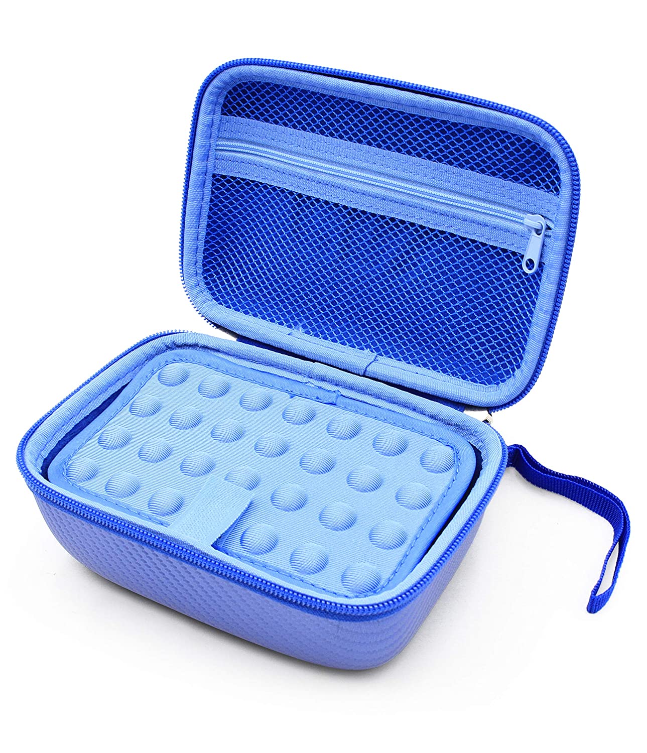 Bakugan Travel Case - Hard Shell Protection for Bakugan Figures, BakuCores & Trading Cards with Padded Divider & Wrist Strap