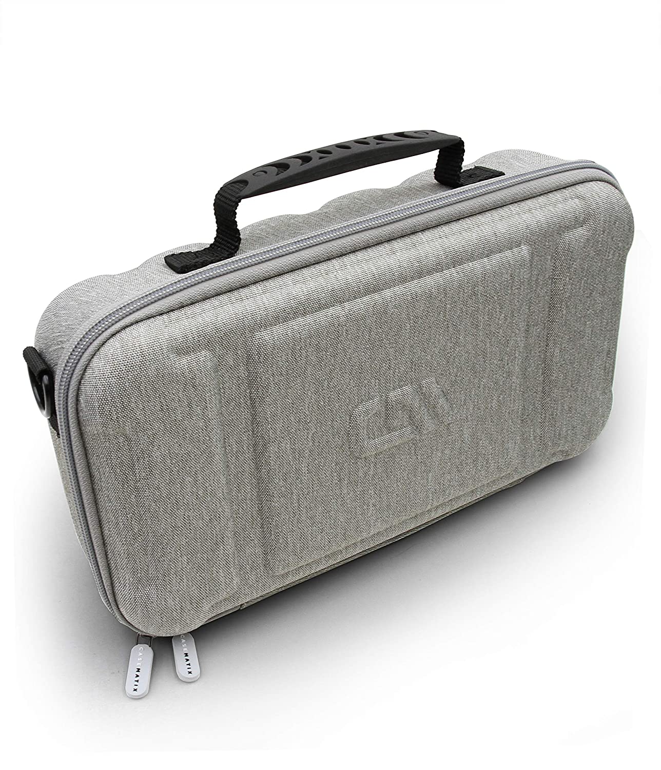Hair Clipper Case Holds Three Electric Clippers, Hair Buzzers, Trimmers, T-finishers - Case For Barbers, Stylist and Hair Accessories