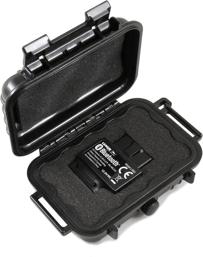 Auto Scanner Case Compatible with Bluedriver Obd2 Scanner Bluetooth Device Blue Driver Pro OBDii Diagnostixc Tool - Waterproof Customizable Case Only