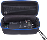 CASEMATIX Radio Case Compatible with CB Radios Midland 75822, Uniden BC75XLT, Midland 75785 or Uniden BCD436HP CB 2 Way Radio, Must Remove Antennae