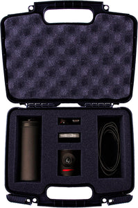 CASEMATIX Protective Hard Camera Case with Custom Foam Compatible with Mevo Camera Live Event Camera and Livestream Accessories