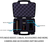 CASEMATIX Protective Hard Camera Case with Custom Foam Compatible with Mevo Camera Live Event Camera and Livestream Accessories