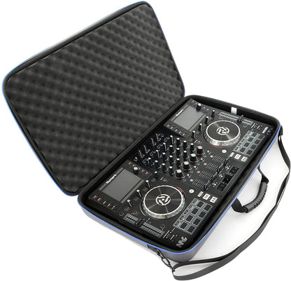 Protective Studio Case Compatible with Numark NVii Dj Controller, Numark NV/NV2 Serato DJ Controllers - Hard Shell EVA Protection with Shoulder Strap