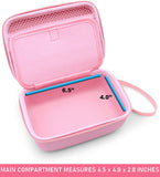 CASEMATIX Pink Camera Case for VTech Kidizoom Camera Pix Duo Twist, Includes Case Only