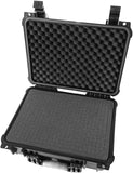 CASEMATIX Waterproof Mini Drone Carry Case with Customizable Foam - Compatible with Yuneec Breeze Drone and Camera and Keep Accessories Organized