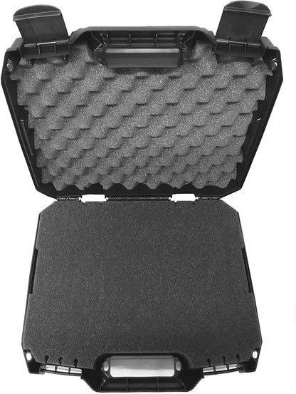 Hard Shell Travel Case Compatible with Eachine Racer 250 FPV Drone - Durable Protection with Customizable Foam & Padlock Security - Made in USA