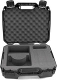 CASEMATIX Hard Shell Travel Case Compatible with Meta Quest 3 or 2 VR Headset - Fits 256GB, 128GB or 64GB Models with a Custom Accessory Compartment