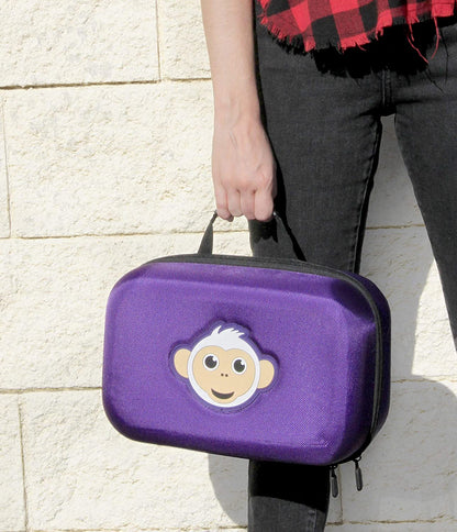 Doll Travel Case Compatible with Rainbow High Dolls and Rainbow Surprise Hair Studio - Protective Carrier with Handle for Dolls