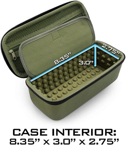 Carry Case Compatible with Bose Soundlink Flex Bluetooth Speaker and Charge Cable, Includes Clip On Carabiner and Rugged Exterior