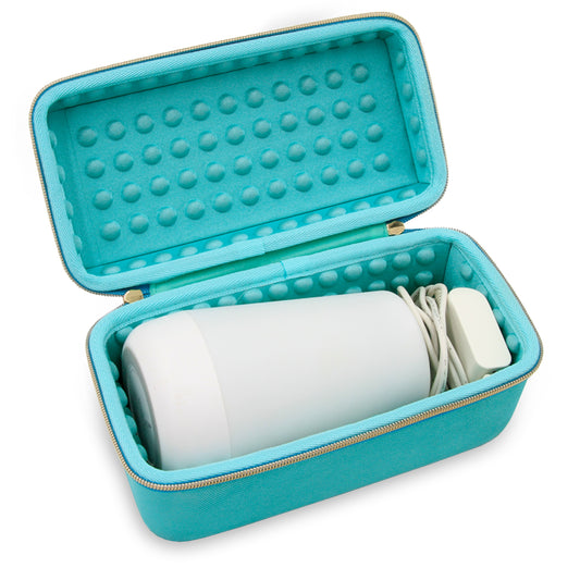 Travel Case Compatible with Hatch Rest Plus Sound Machine Night Light Portable Dream Machine - Includes Turquoise Carry Case Only