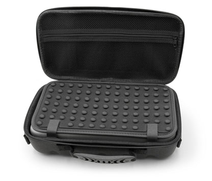12.75" Hard Shell EVA Travel Case with Shoulder Strap and Padded Divider - Fits Accessories up to 11.5" x 5.5" x 2"