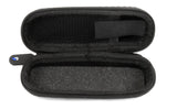 CASEMATIX 5.25" Hard Shell EVA Travel Case with Carabiner Clip - Fits Accessories up to 2.5" x 2.5" x 1"