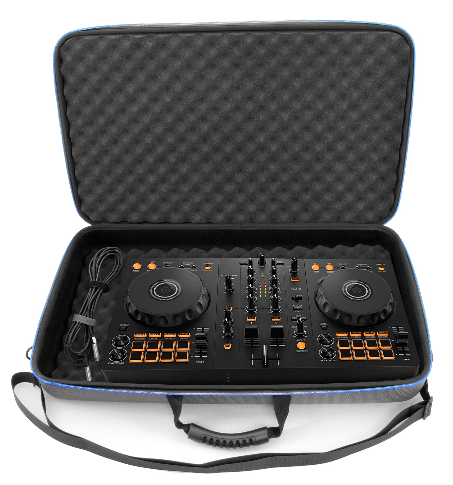 CASEMATIX Hard Case Compatible with Pioneer DJ Controller DDJ FLX4 