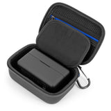 CASEMATIX Lavalier Microphone Case Compatible With DJI Mic 2 Wireless Microphone Kit, Compact Travel Protection to Carry Lav Mic in Charging Case