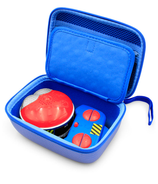 Toy Case Compatible with Really Rad Robots Fartbro Electronic Remote Control Farting Robot and Accessories in Blue Travel Case