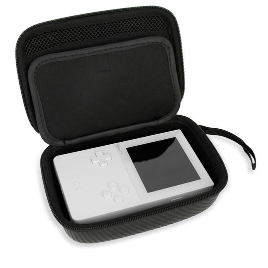 Travel Case Compatible with Analogue Pocket Handheld Game Console, Gaming Flash Cartridges, Charge Cable and More - Case Only