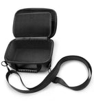 CASEMATIX 8" Hard Shell EVA Travel Case with Shoulder Strap and Padded Divider - Fits Accessories up to 7” x 5.5” x 3”