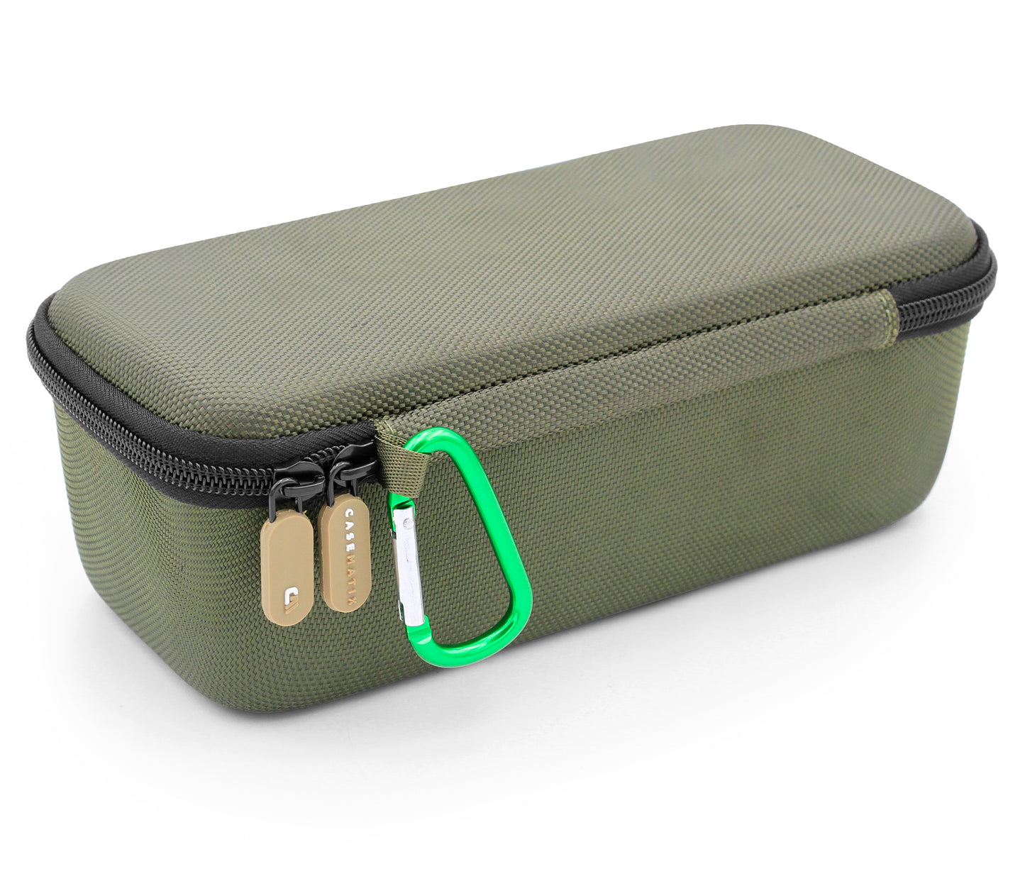 Travel Case Compatible With Sonos Roam Portable Smart Speaker and Charger Cable Accessories – Padded Impact Resistant with Carabiner