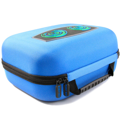 Blue Toy Case Compatible with 4 VTech KidiGo NexTag Game System Arm Units and Accessories - Includes Travel Case Only