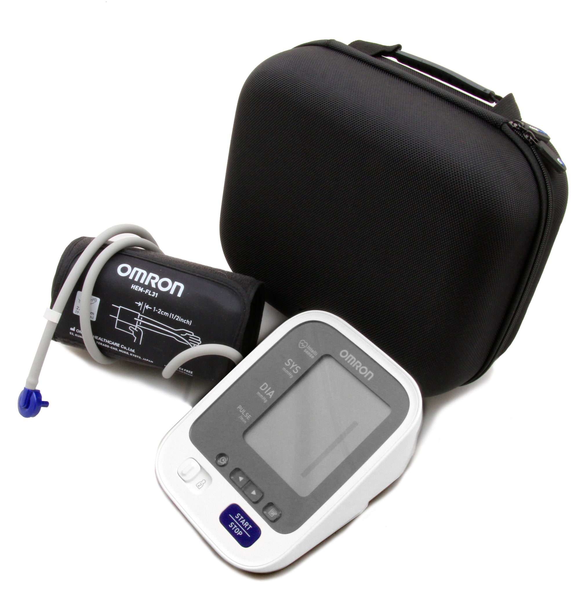 Oxiline Pressure 7 Pro, Automatic Upper Arm Machine & Accurate Adjustable  Digital BP Cuff Kit, Carrying Case