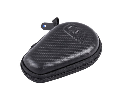 4.75" Hard Shell EVA Travel Case with Carabiner Clip - Fits Accessories up to 4.25" x 1-2.25" x 0.9"