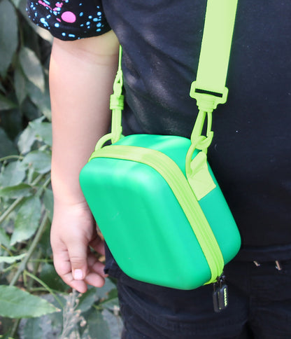5.25" Hard Shell EVA Travel Case with Wrist Strap - Fits Accessories up to  4.5” X 4.5” X 2"