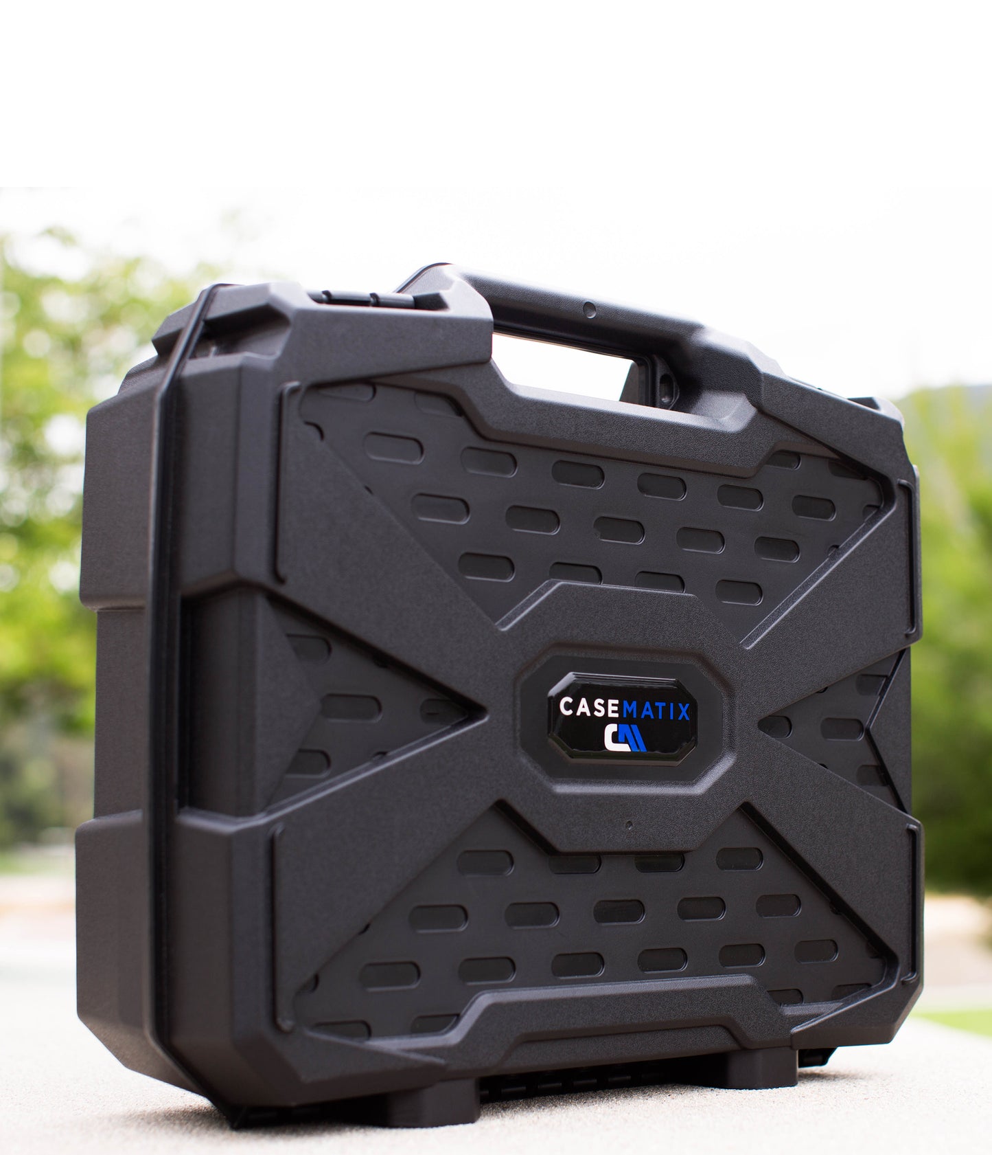 16" Hard Travel Case with Padlock Rings and Customizable Foam - Fits Accessories up to 14" x 10.75" x 4"